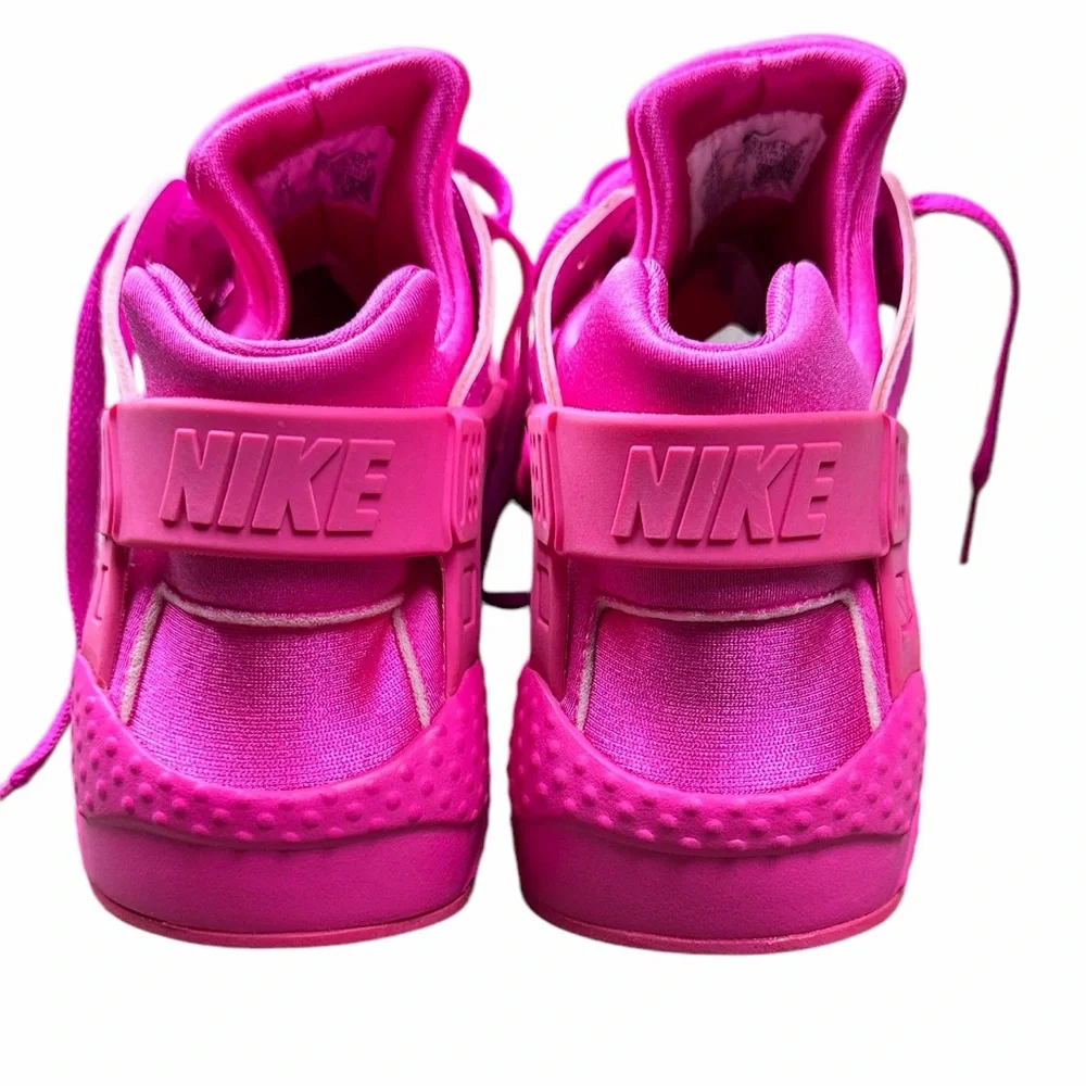 Nike Hot Pink Huarache Run Sneakers (GS)